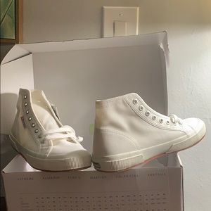 2795 COTU white Superga -Lace-up high-top sneakers